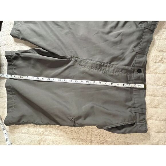 Wrangler Cargo Shorts - Men 44 -Hiking Performance Fishing, Gray NW926sb Comfort - Picture 7 of 8